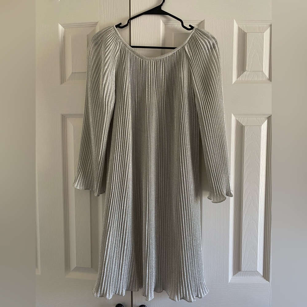 Vintage Silver Party Dress
